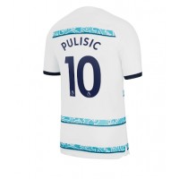 Chelsea Christian Pulisic #10 Fotballklær Bortedrakt 2022-23 Kortermet